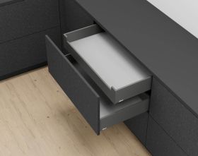 Legrabox - Cassetto interno - altezza K - grigio orione opaco 