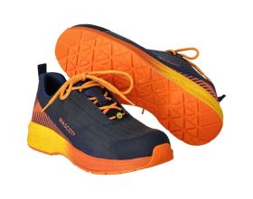 Scarpe antinfortunistiche FOOTWEAR CUSTOMIZED Blu navy scuro/arancio brillante