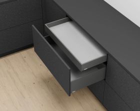 Legrabox - Cassetto interno - altezza M - grigio orione opaco 